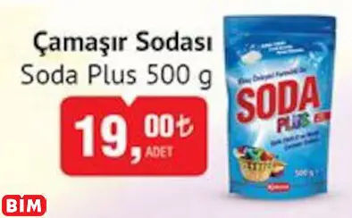 SODA PLUS ÇAMAŞIR SODASI SODA PLUS ÇAMAŞIR SODASI